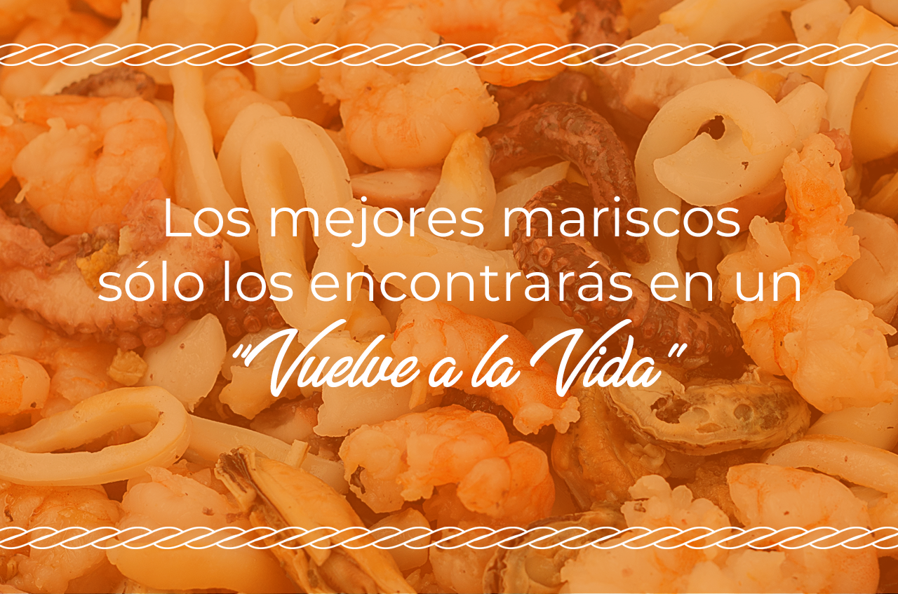 Los mejores mariscos sólo los encontrarás en un “Vuelve a la Vida” - El  Canto de Sirenas