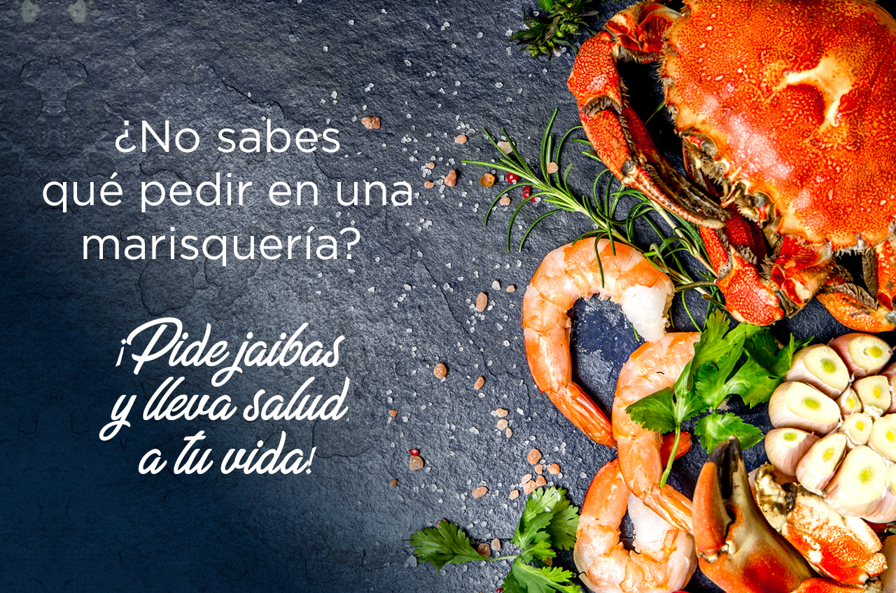 ¡Pide jaibas y dale salud a tu vida!