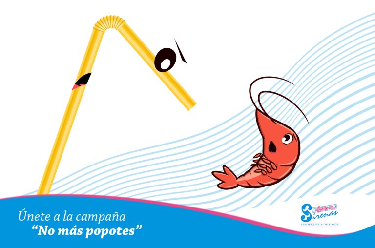 Únete a la campaña “No más popotes”