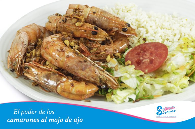 El poder de los camarones al mojo de ajo