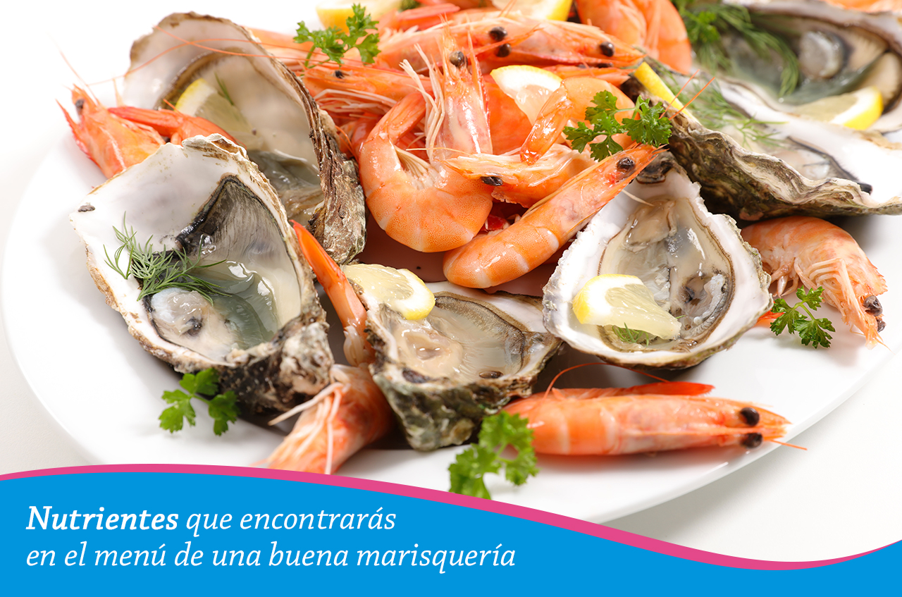Nutrientes que encontrarás en el menú de una buena marisquería