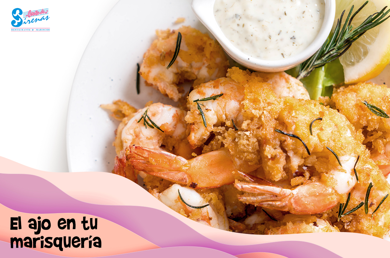 El ajo en tu marisquería