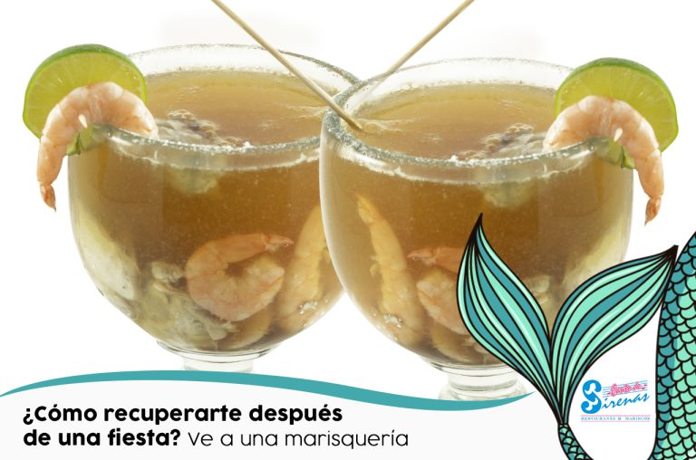 ¿Cómo recuperarte después de una fiesta? Ve a una marisquería