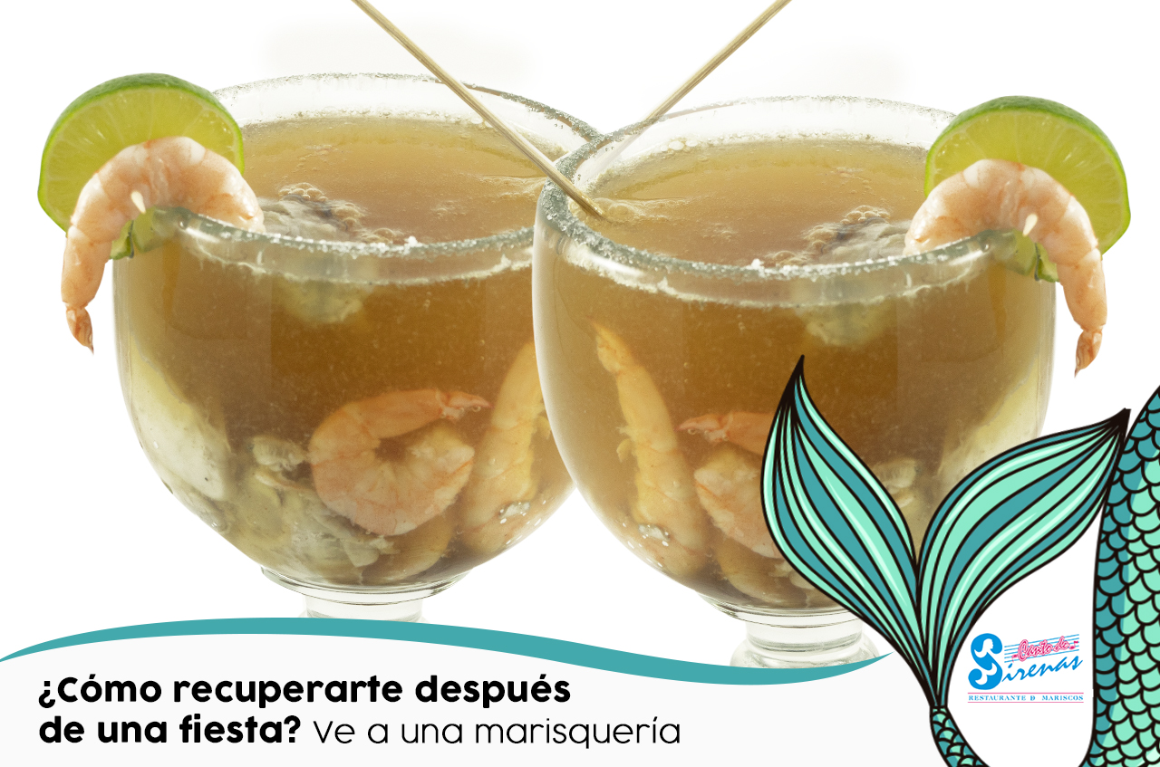 ¿Cómo recuperarte después de una fiesta? Ve a una marisquería