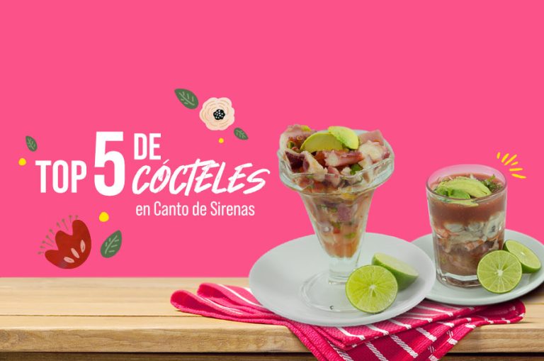 Top 5 de cócteles en Canto de Sirenas (que no son cóctel de camarón)